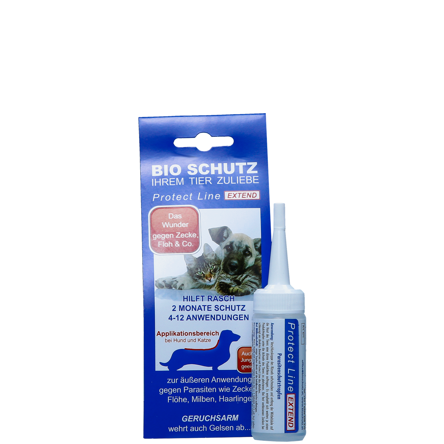 BIO  SCHUTZ PROTECT LINE EXTEND Parasitenschutztropfen